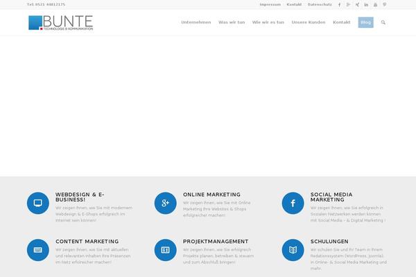 bunte-tk.de site used Enfold