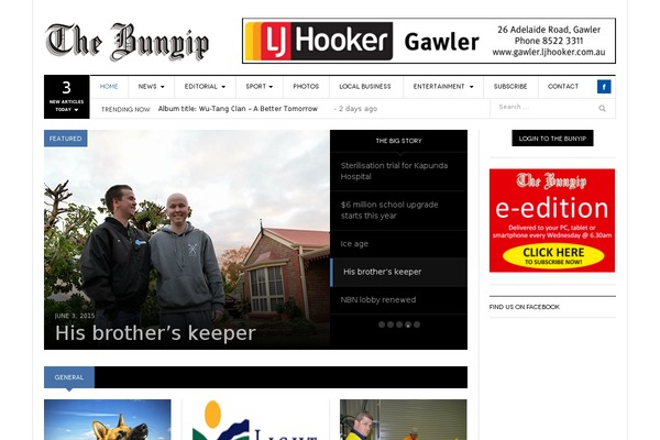 DW Focus theme site design template sample
