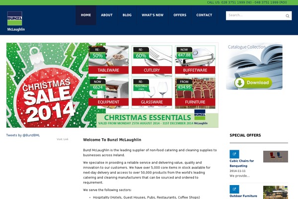 bunzlmclaughlin.com site used B2c