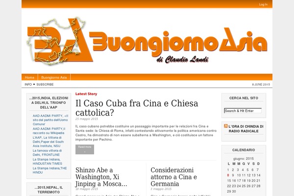 Magazine Basic theme site design template sample