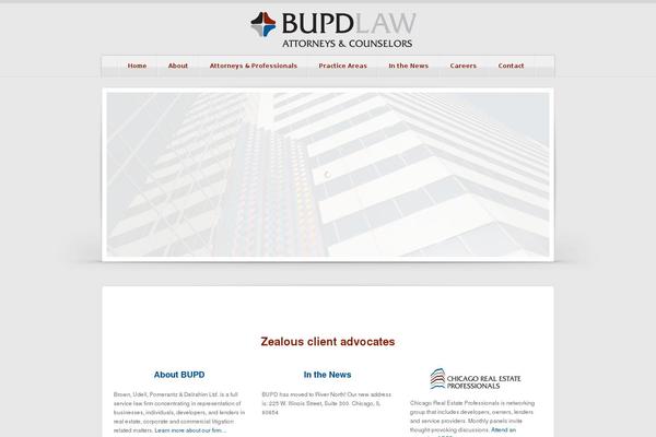 Breakout theme site design template sample