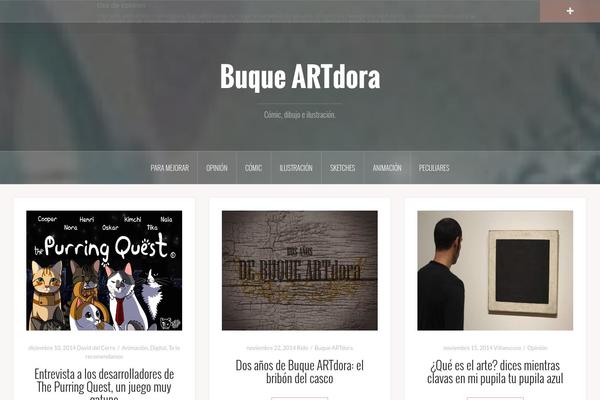 Oria theme site design template sample