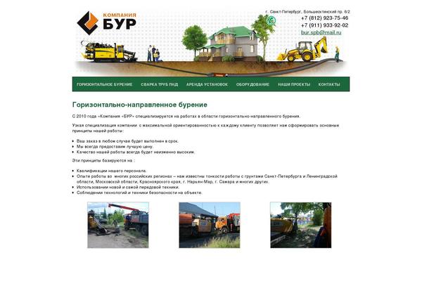 Site using Go_portfolio plugin