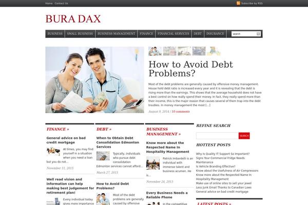 buradax.com site used Daily Headlines