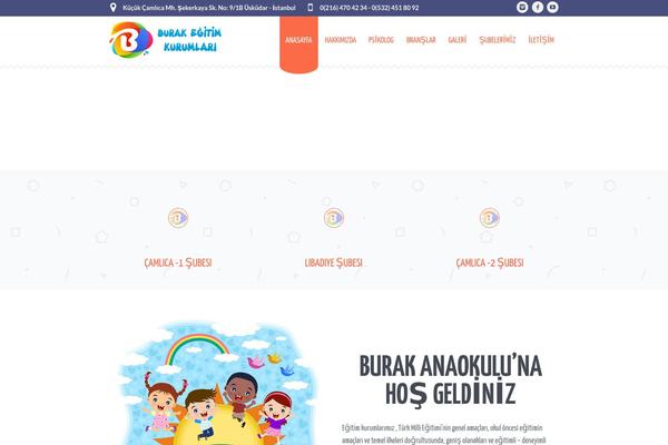 burakanaokulu.com site used Kids-child