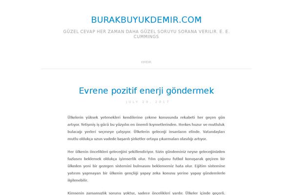 Simple Style theme site design template sample