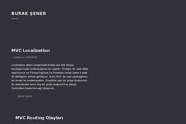 buraksener.com site used Some