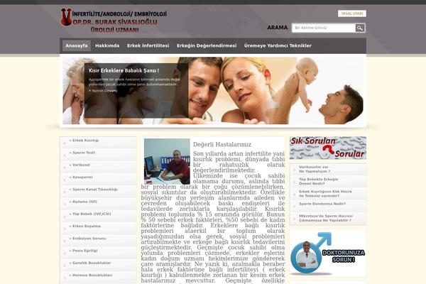 Wisdom theme site design template sample
