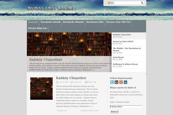 Newscast theme site design template sample