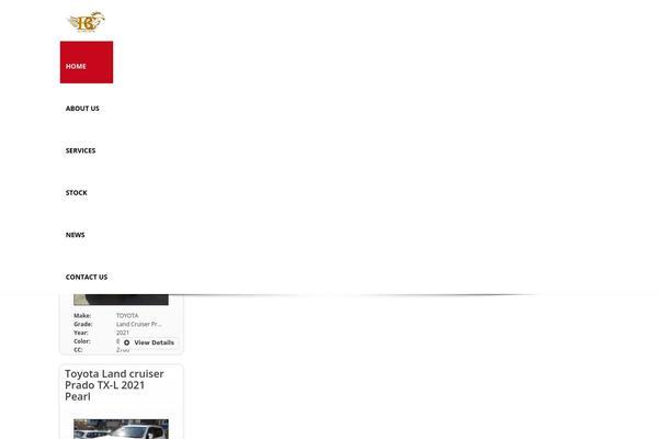 Automotive Child theme site design template sample