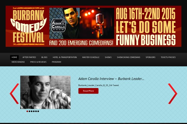 Parallax Pro theme site design template sample