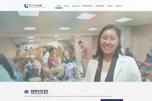 Site using Sola Testimonials plugin