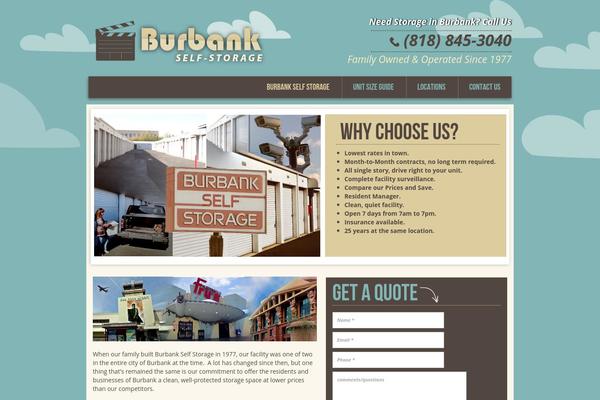 Malibu theme site design template sample