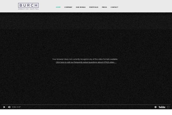 Virtuoso theme site design template sample