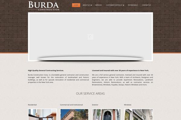 Estetico theme site design template sample