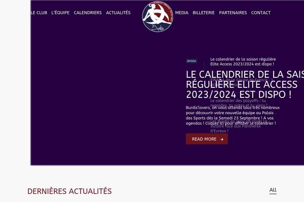 Site using SportsPress - Manage Leagues & Sports Clubs plugin