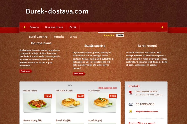 Bordeaux theme site design template sample