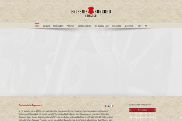 Site using 3D Tag Cloud plugin