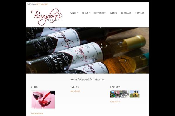 Dandelion theme site design template sample