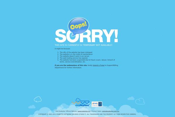 Breakout theme site design template sample
