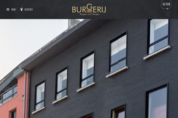 burgerij.nl site used Burgerij-master