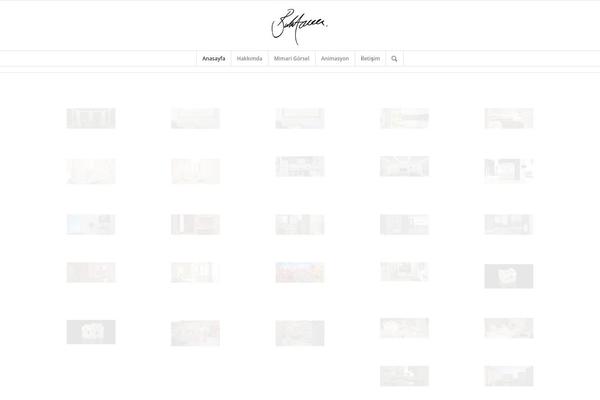 Enfold theme site design template sample