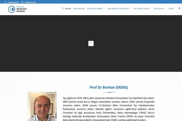 burhandadas.com site used Burhan