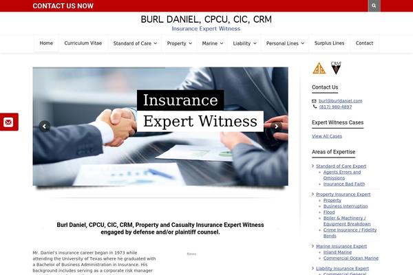 Envision theme site design template sample