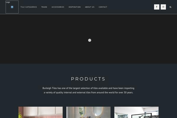 Bridge Child theme site design template sample
