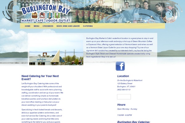 Restaurant theme site design template sample