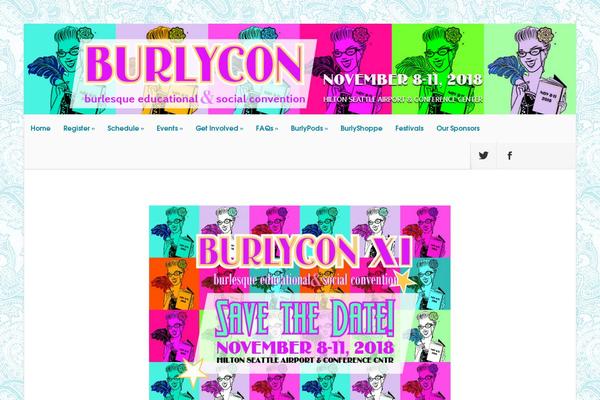 burlycon.org site used Roseta-plus