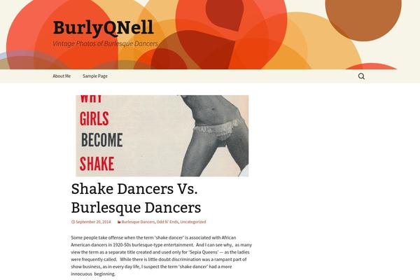 Twenty Thirteen theme site design template sample