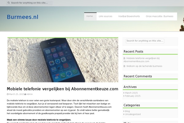 Aldehyde theme site design template sample