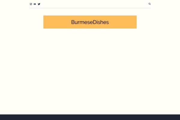 Good-food theme site design template sample