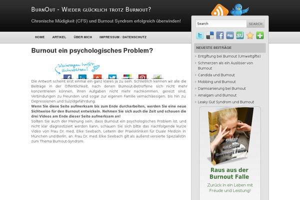 burn-out-erholung.com site used Modern Style