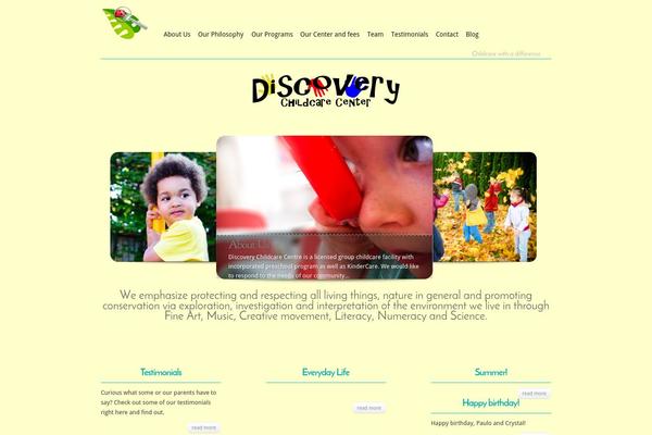 Modest theme site design template sample