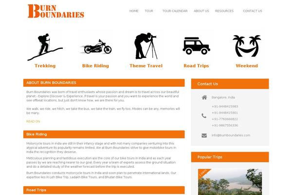 Adventure-tours theme site design template sample