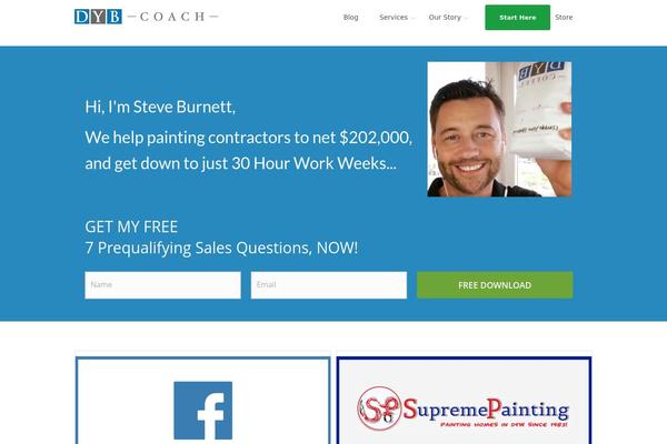 Get Noticed theme site design template sample