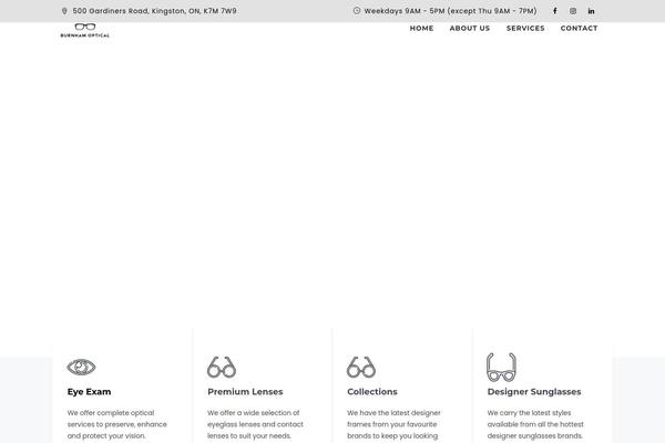Site using Themestek-optico-extras plugin