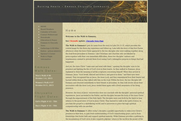 burning-hearts.org site used Earthy