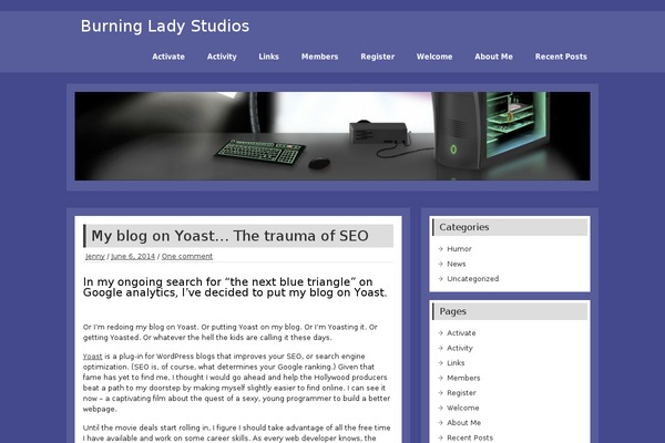 zeePersonal theme site design template sample