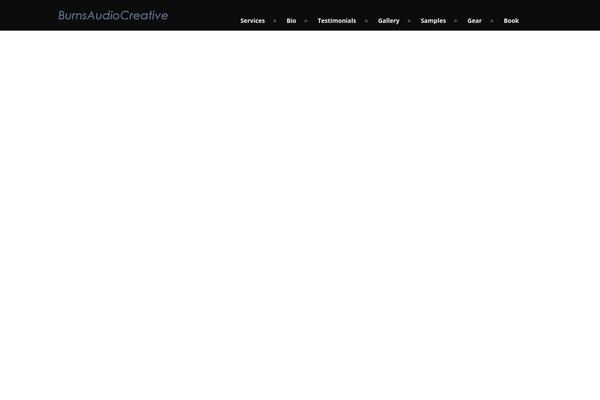 Site using Soundy Audio Playlist plugin