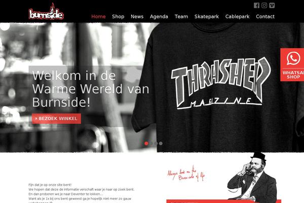 burnside WordPress theme, websites list used burnside theme burnside theme websites examples