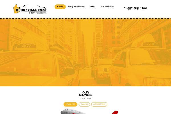 burnsvilletaxiservice.com site used Wp_citycab