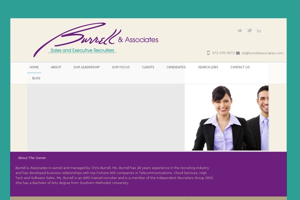 Circles theme site design template sample