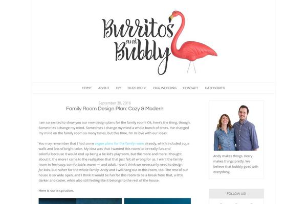 burritosandbubbly.com site used Jasmine-premium
