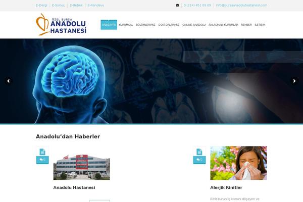 Site using Designthemes-core-features plugin