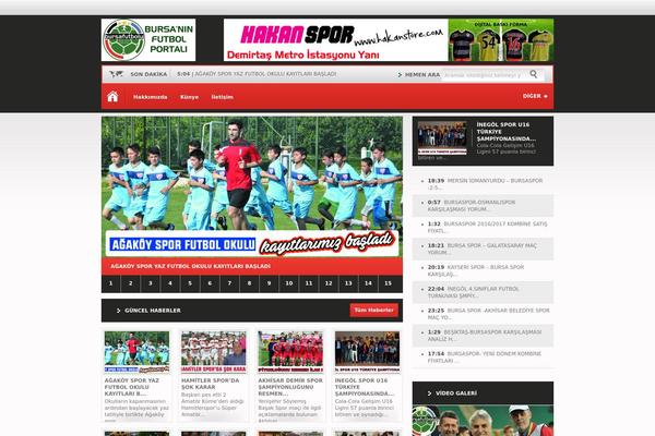 Trendhaber theme site design template sample