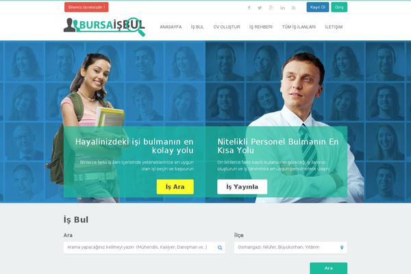Site using Front End PM plugin