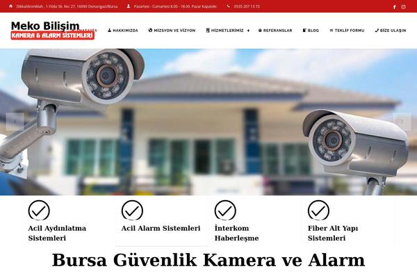 Logistic theme site design template sample